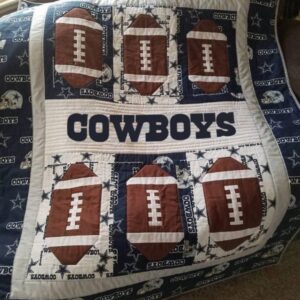 Cowboys Fan Quilt Blanket Lv01  Quilt